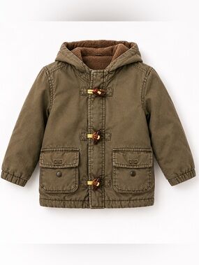 Old Navy Green Army Jacket Kids 4T